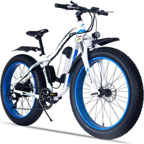 Road E-bike 26 Inch Fat Tire 250W 36V 10.4AH Battery Powerful Mountain Bike Variable Speed Smart Electric Bicycle 2020 Hot Sell