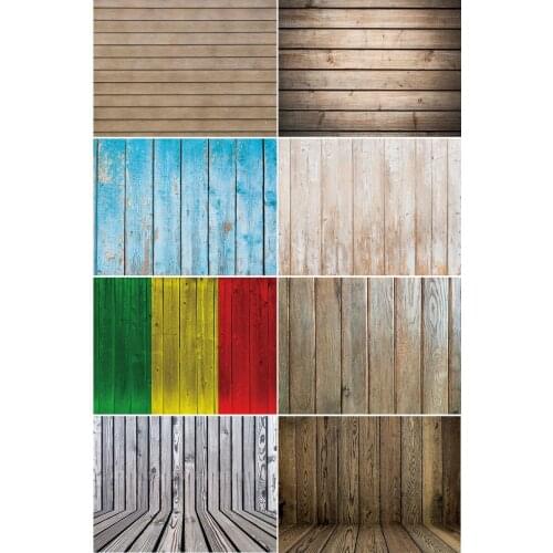 Brown Wood Board Backdrop Wedding Newborn Baby Bridal Wooden Floor Wall Photography Backgrounds Photo Booth Studio Prop