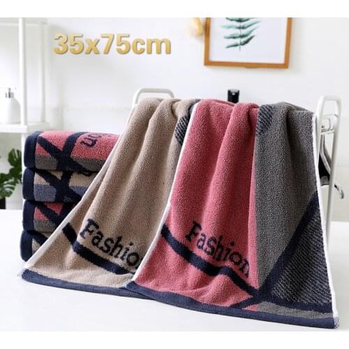 Exquisite Fashion Cotton Jacquard Unisex Washcloth Sports Tennis Gym Yoga Bathroom Large Towel Beach Sun Bath Towel Lovers Gift