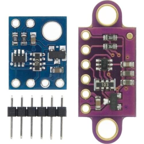 1piece VL53L0X Time-of-Flight (ToF) Laser Ranging Sensor Breakout 940nm GY-VL53L0XV2 Laser Distance Module I2C IIC