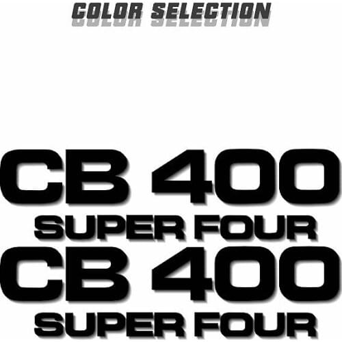 New motorcycle bicycle tank sticker wheel helmet MOTO waterproof reflective logo For HONDA CB400 SuperFour cb 400 super four