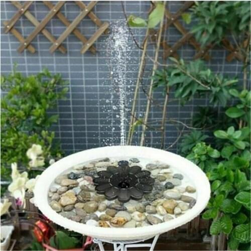 Floating Solar Fountain Garden Water Fountain Pond Decor Solar Panel Powered Fountain Water Pump Garden Patio Lawn Decoration