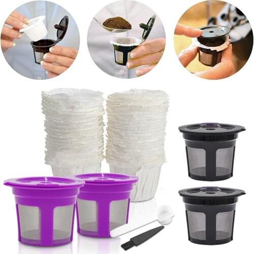 Support Dropshipping Coffee supplies Reusable Coffee Filter Disposable Paper Cups for KEURIG Series Coffee Machine