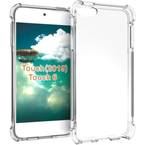 Crystal Clear Anti-slip Anti-Scratch Shockproof Durable Flexible TPU soft Case Cover for ipod touch 6,touch 7 2019