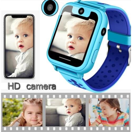 S6 Children smart phone watch with camera sos calling lighting location trackter for kids