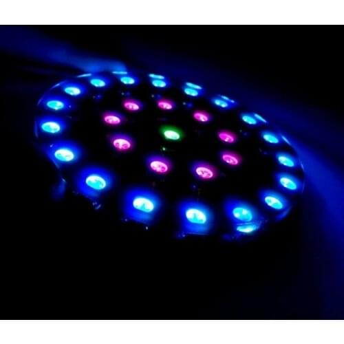 DIY WS2812 Wearable RGB LED Crystal Energy Ring Kit parts kit
