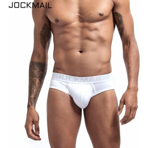 JOCKMAIL high quality Brand Men Underwear Breathable Sexy Mens Briefs Underpants Cotton Comfortable Cueca Male Panties Shorts