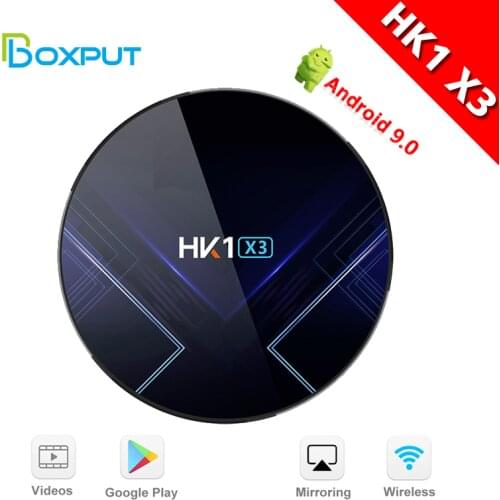 HK1 X3 Amlogic S905X3 Android 9.0 Tv Box Wifi 5G BT 4.0 1000M Ethernet 8K HD Media Player Netflix Settop TVBox Android 9.0 HK1