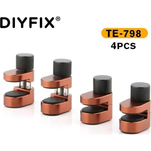 DIYFIX 4PCS/Lot Positioning Fixture Protective Pads Knob Lock For Ipad Cell Phone LCD Screen Tablet Repair Fix Clamp Tool