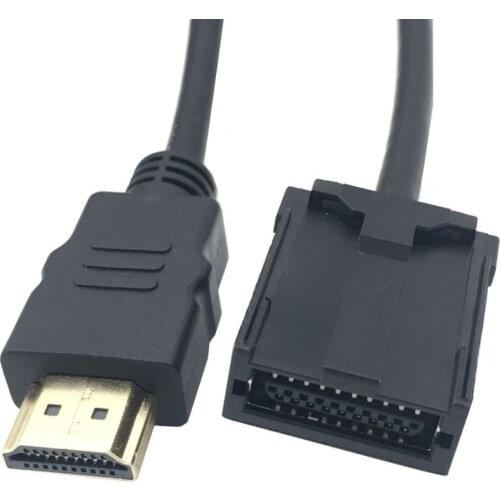 High Speed HDMI-compatible 1.4 Type E to Type A Video Audio CableAudio and video transmission for car entertainment system