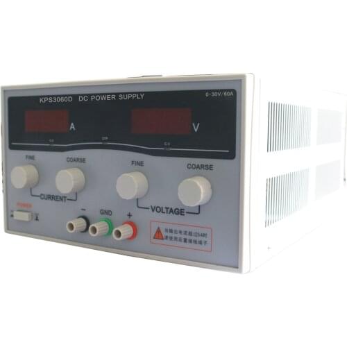 Wanptek KPS3060D Adjustable High Power Switching DC Power Supply 0-30V 0-60A Input AC220