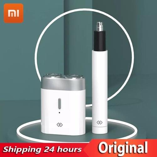 YOUPIN Huanxing V7 Grooming Gift Set Portable Electric Shaver Mini Electric Nose Hair Trimmer HN3 Minimalist Design Waterproof