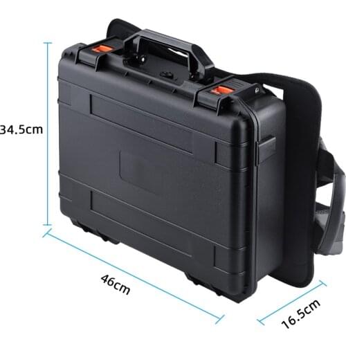 Safety Backpack Waterproof Backpack Case Hard Shell Case Back Strap for DJI Mavic Air 2/Air 2S Drone Flymore Combo Accessories