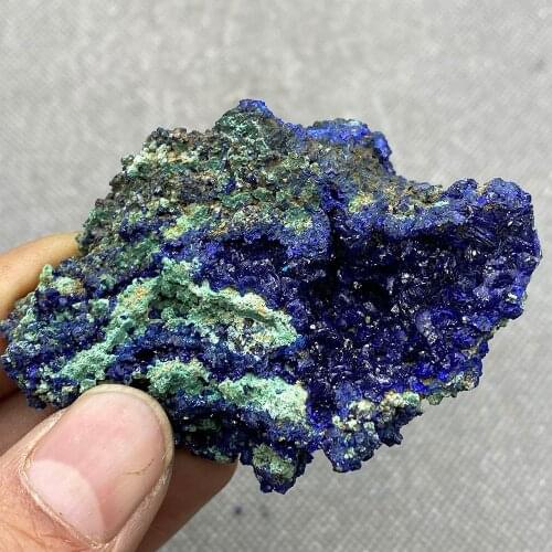 00% Natural beautiful Azurite and Malachite symbiotic mineral specimen crystal Stones and crystals Healing crystal
