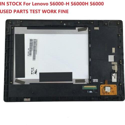 10.1 LCD SCREEN For Lenovo S6000-H S6000H S6000 Touch Screen Digitizer With LCD Display With Frame Assembly