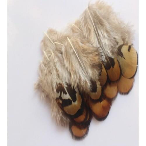 Hot Sale 10 pcs Pretty Rare Natural Pheasant Feathers 4-7 cm DIY Jewelry Clothing Hat Christmas Holiday Decoration