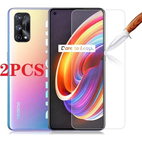 2Pcs For OPPO Realme 7 C17 Glass Screen Protective Tempered Glass FOR OPPO Realme7 7i RMX2151 6.5" Protector Cover Film