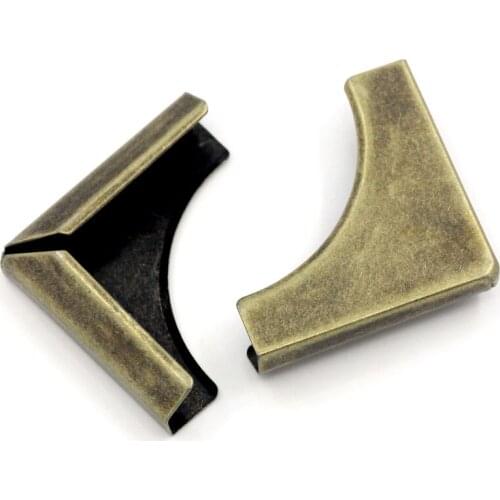 Scrapbooking Albums Folders Metal Corner Protectors Bronze Tone Decorative,500pcs