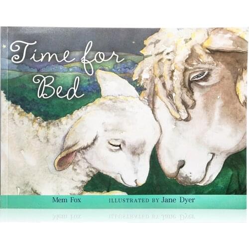 Mem Fox Time for Bed English Educational Picture Books Baby Childhood Reading Gift Manga Book Good night reading before bedtime