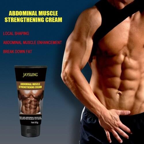 Abdominal Muscle Cream Stronger Muscle Strong Powerful Body Cream Weight Loss Cream Body Firming Strengthening Men AC889