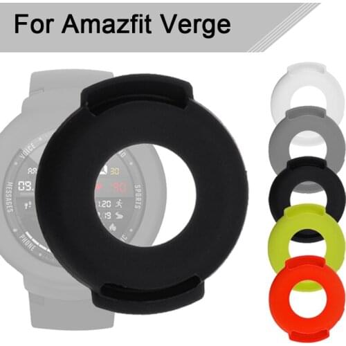 Fashion Watch Case for Huami Amazfit Verge Colorful Soft TPU Silicone Full Protection Case Cover Smart Watch Accessories