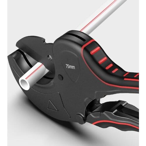 Home Hand Tools Set 32-75MM Tube Scissors SK5 Material With Treatment Ratchet Manual Working Pipe Cutter PVC/PE/VE Hose Cutting