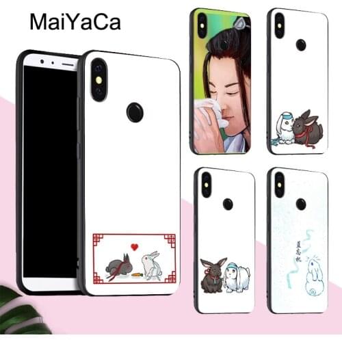 MaiYaCa The Untamed WangXian Bunnies Case For Redmi 9 C 9A Note 7 8 Pro 8T 9S For Mi 9T 10 Pro Note 10 Lite For POCO X3 Cover
