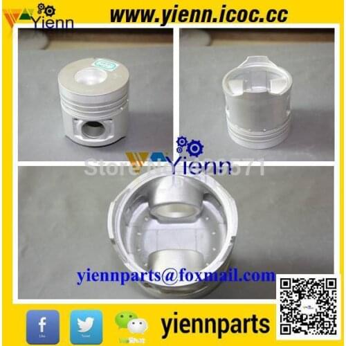 For Toyota 13B 13BT piston with pin and clips 102MM 13101-58021 13101-58030 for toyota excavator or truck diesel engine