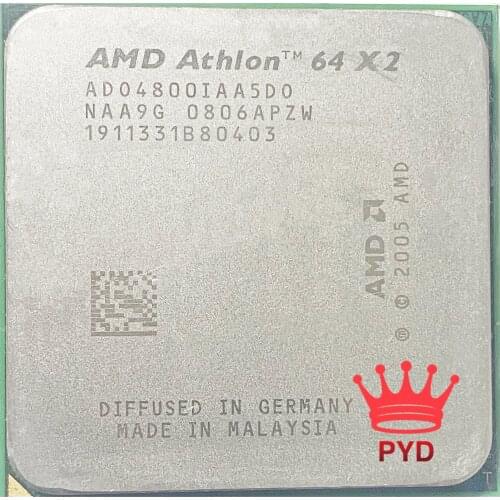 AMD Athlon X2 4800+ processor (2.5GHz/1MB L2 Cache /Dual-Core) Socket AM2/940pin working 100% Free Shipping