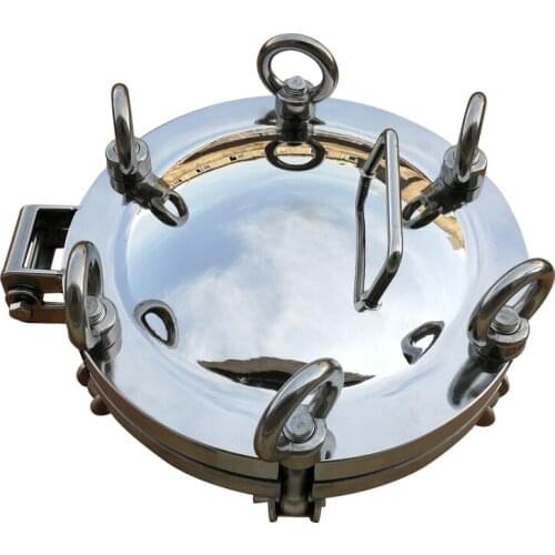 Grooved Flanged Manhole High Pressure 0.6MPA Quick Opening SS304 Manhole Cover