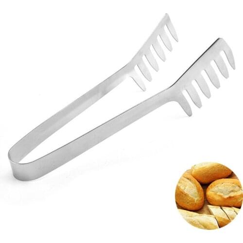Stainless Steel Bread Tongs Food Tongs Barbecue Tongs Steak Tongs Barbecue Tools