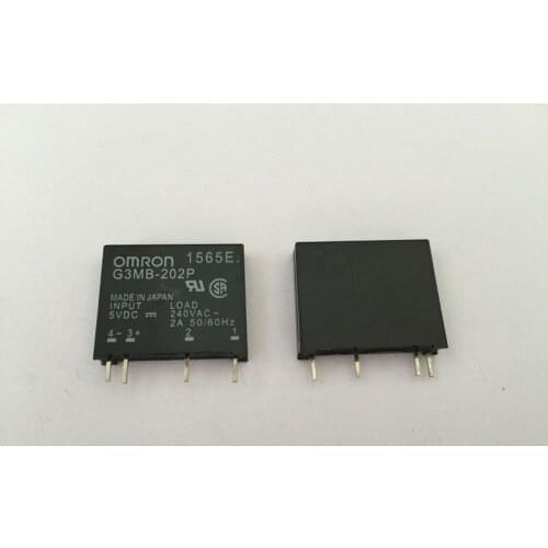 10PCS/Lot G3MB-202P-5VDC G3MB-202P 5V DC-AC SSR IN 5VDC Out 240VAC 2A Solid State Relay