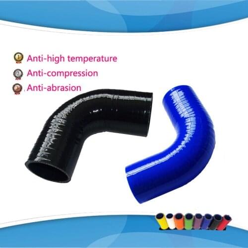 2.75" ID:70mm 90 bend silicone hose lenght 200mm