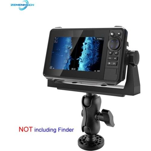 360 Degree Swivel Ball Mount Marine Kayak Electronic Fish Finder Mount Base Fishfinder GPS Plate GPSMAP Supporter Boat Catamaran