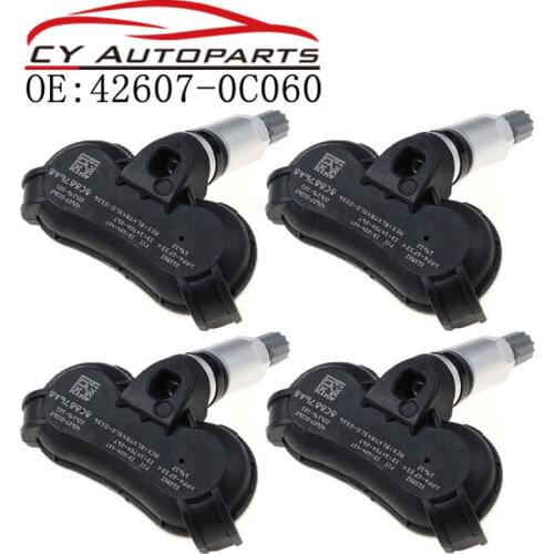 4PCS TPMS Tire Pressure Sensor For Toyota Tundra Sequoia 42607-0C060 42607-0C080 42607-0C040 426070C060 426070C080