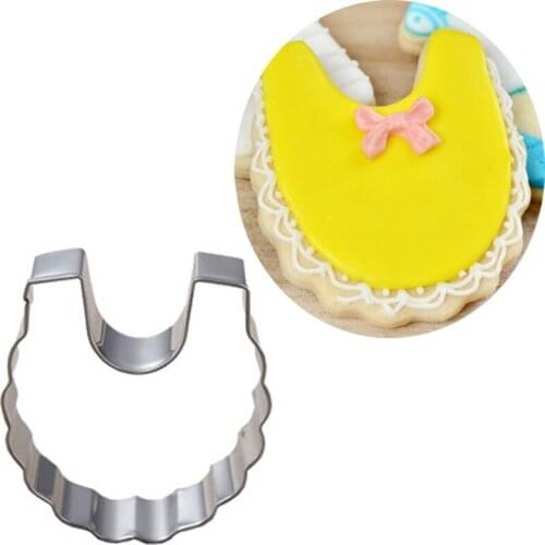 Baby Scarves Cookie Tools Cake Stencil Kitchen Cupcake Decoration Template Mold Cookie Coffee Stencil Mold Baking Fondant
