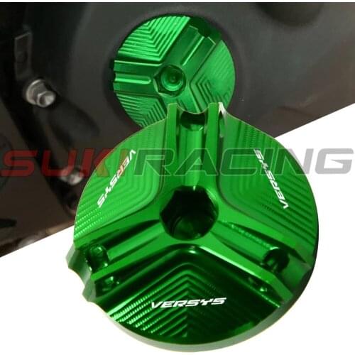 For Kawasaki Versys 650 2007 2008 2009-2017 Versys1000 2013 2014 2015 2016 2017 Motorcycle Engine Magnetic Oil Drain Plug Cover