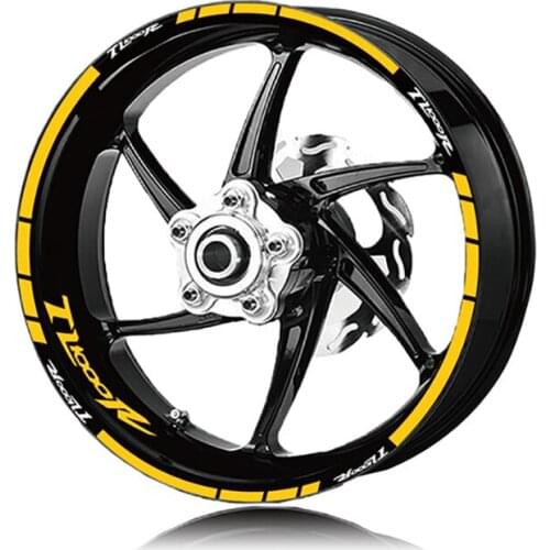 For SUZUKI TL1000R TL 1000R tl1000r Motorcycle Tire Logo Sticker Rim Wheel Waterproof Reflective Stripe Decals Sticker Suit