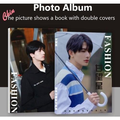 Gan Wangxing Photobook Poster Badge Bookmark Photo Album Postcard Card Sticker Fans Collection Art Book