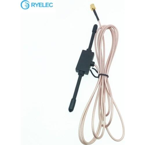 ISM 1pcs 868MHZ +2pcs 1090MHZ antenna RG316 cable with SMA male connector