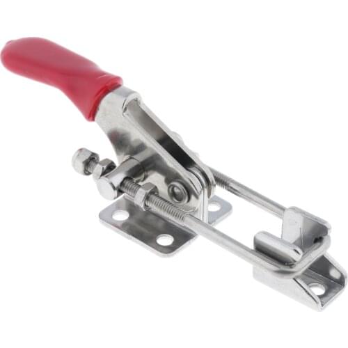 374lbs Capacity Heavy Duty 304 Stainless Steel Adjustable Latch U Bolt Self-lock Toggle Clamp