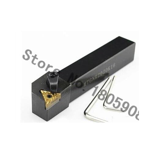 MTGNR2020K16 CNC Turning Lathe Machine Tools Lathe Cutting Tools 91 degrees External Turning Tool Holder 20*20*125MM