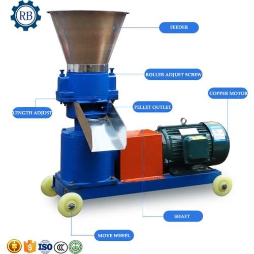 New Condition pet food poultry making small equipment animal feed pellet machine for sale