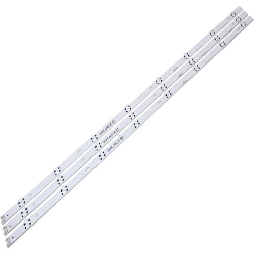 New Kit )3 PCS 8LED 850mm LED backlight strip for LG HC430DGN-SLNX1 43UF6400 43UF640V 43UF6407 43UH610V 43UH619V