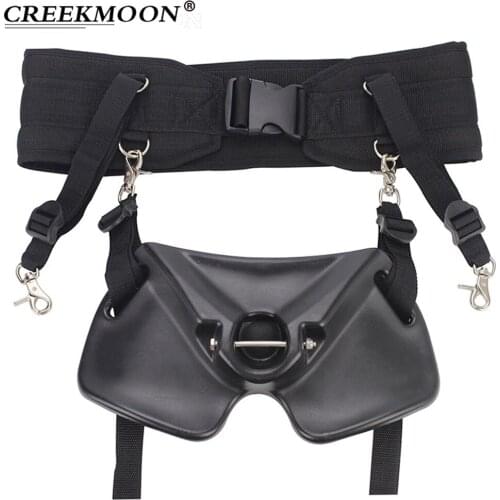 Fishing Boats Rod Pole Stand Holder Deep Sea Big Fish Saltwater Fishing Fighting Belt Waist Support Holder Adjustable Sea Belt