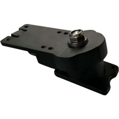 Arrival Surf Skate Trucks Alloy 7-Inch Land Surfboard Skateboard Bracket Base Black C7 Bridge (Random Color)