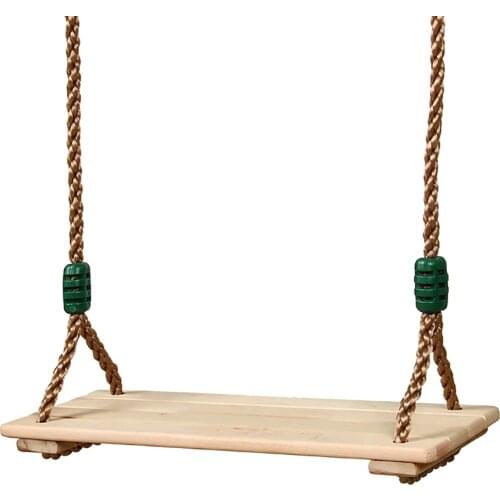 Outdoor Swing Wooden Swing Outdoor Indoor Educational Toys Indoor Fitness Equipment For Kid Garden Comfortable Firm Swing