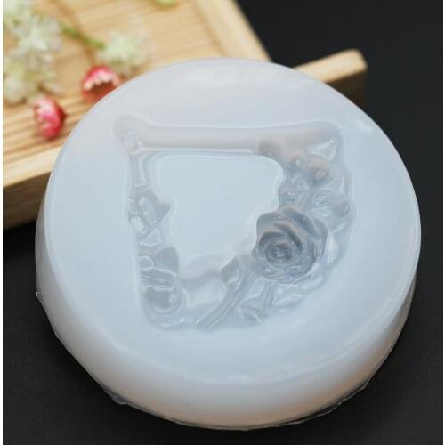 1pcs Fan Charms Pendant Resin Jewelry Silicone Mold Resin Mould For DIY Intersperse Earrings Neckalace Decorate Jewelry Making