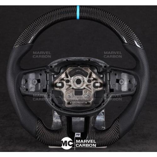 100% REAL CARBON FIBER STEERING WHEEL COMPATIBLE WITH Volvo