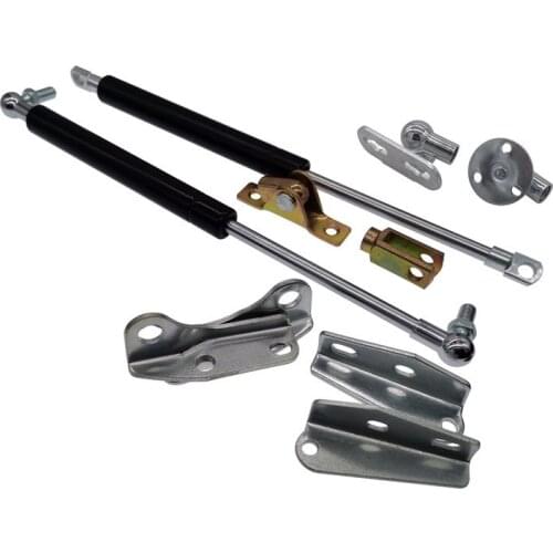 2PCS Gas Spring 550mm Hole Center Distance 230mm Stroke 50N-500N/5kg-50kg 18*8 Rod Cupboard Hinges Gas Spring Force lift support